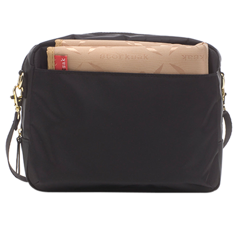 Storksak Crossbody Mini Fix Bag (Black)