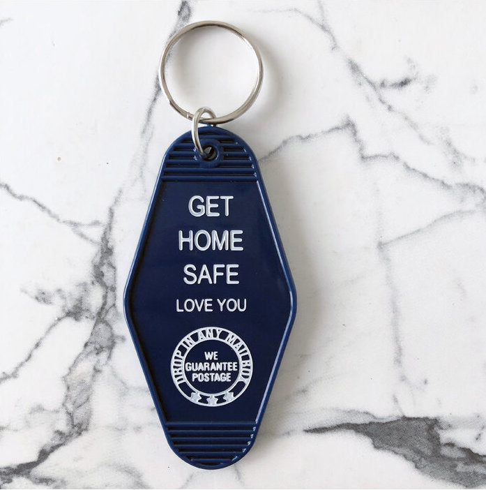 Get Home Safe Key Tag