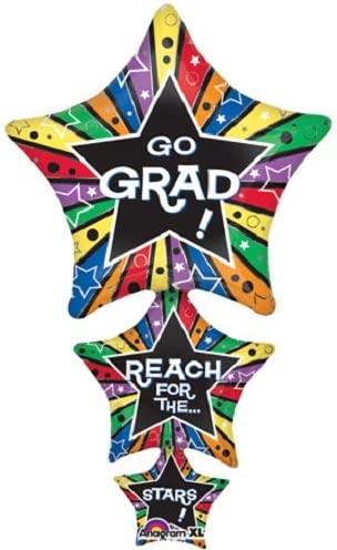 Go Grad Stars Balloons