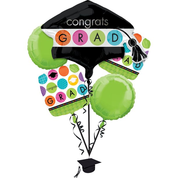 Congrats Grad Graduation Balloons