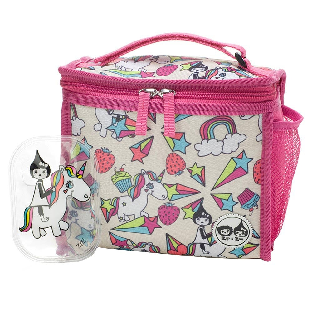 Zip & Zoe Lunchie & Ice Pack Unicorn