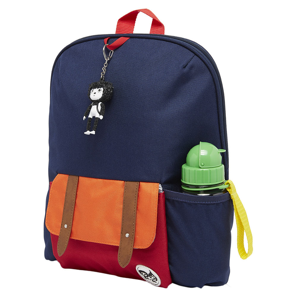 Midi Zip & Zoe Backpack Navy Color Block