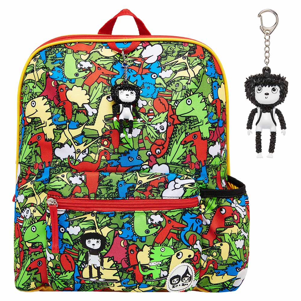 Midi Zip & Zoe Backpack Dino Multi