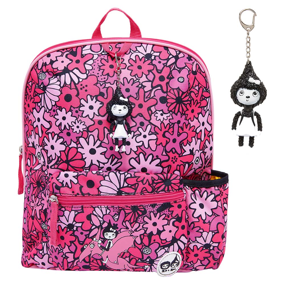 Midi Zip & Zoe Backpack Floral Pink