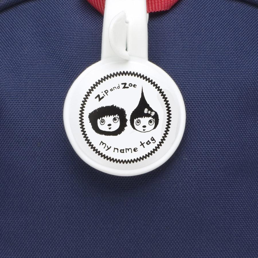 Mini Zip & Zoe Backpack Navy Color Block