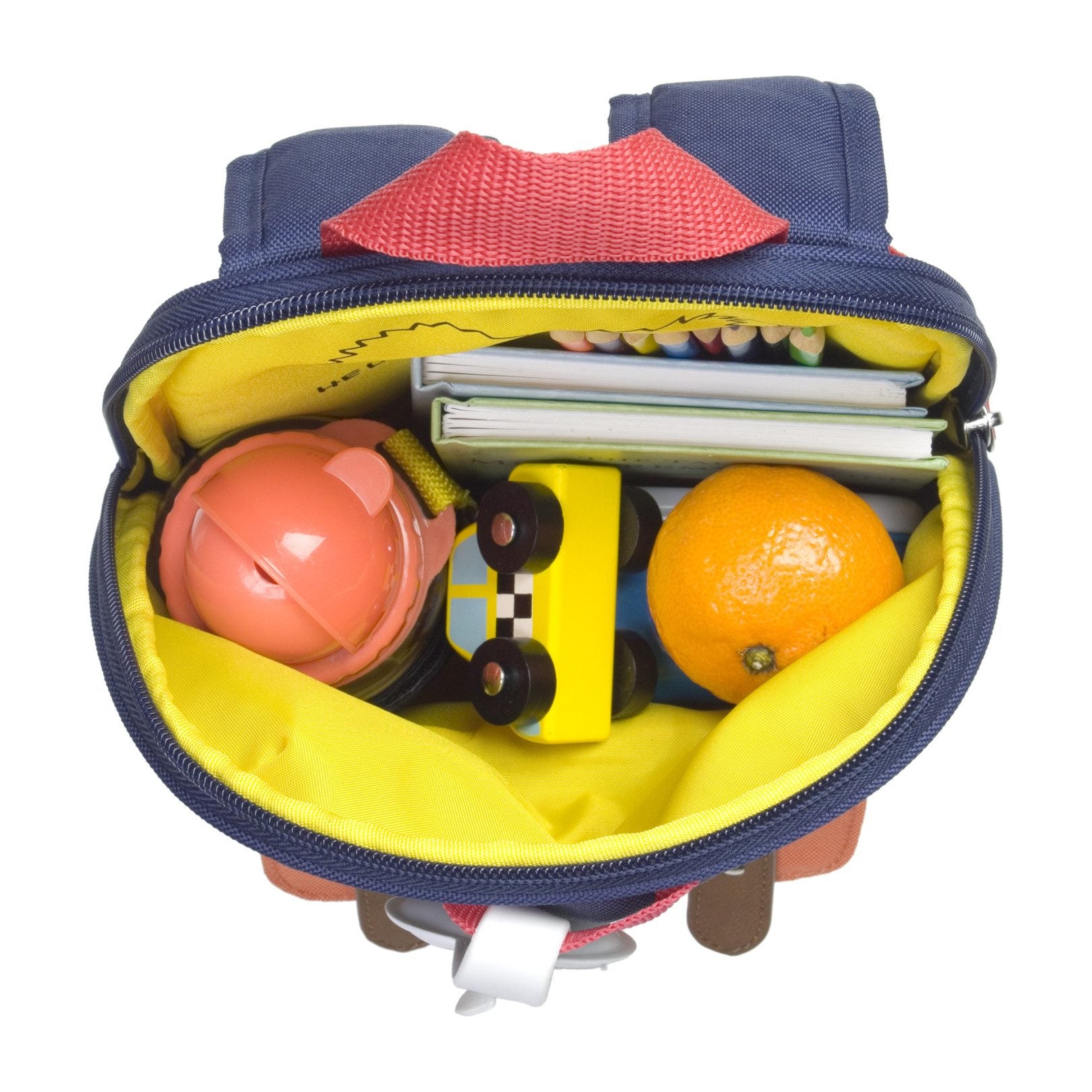 Mini Zip & Zoe Backpack Navy Color Block