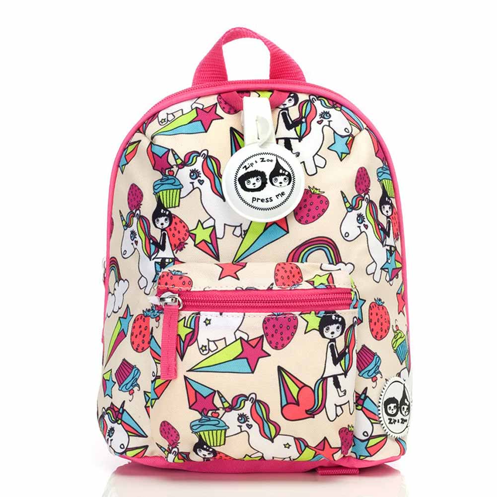 Mini Zip & Zoe Backpack Unicorn
