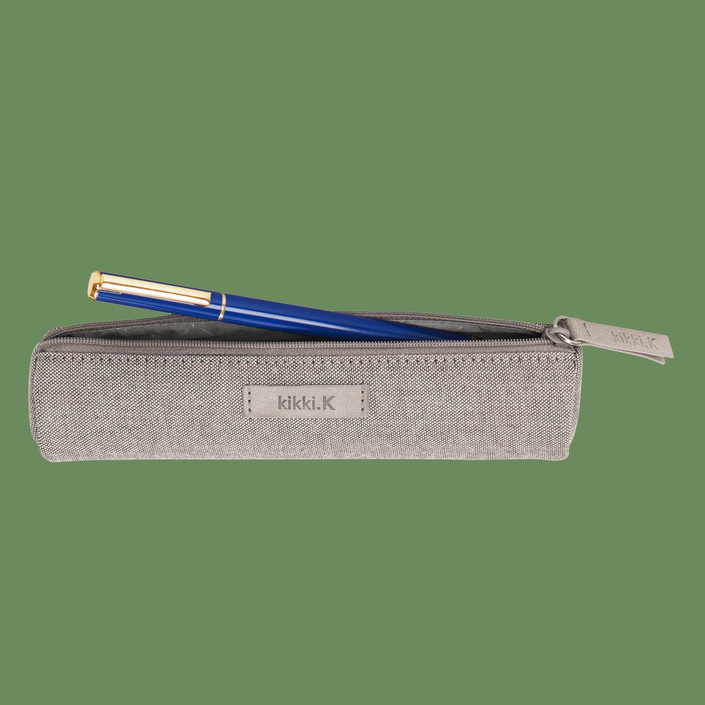 Linen-Look Pencil Case