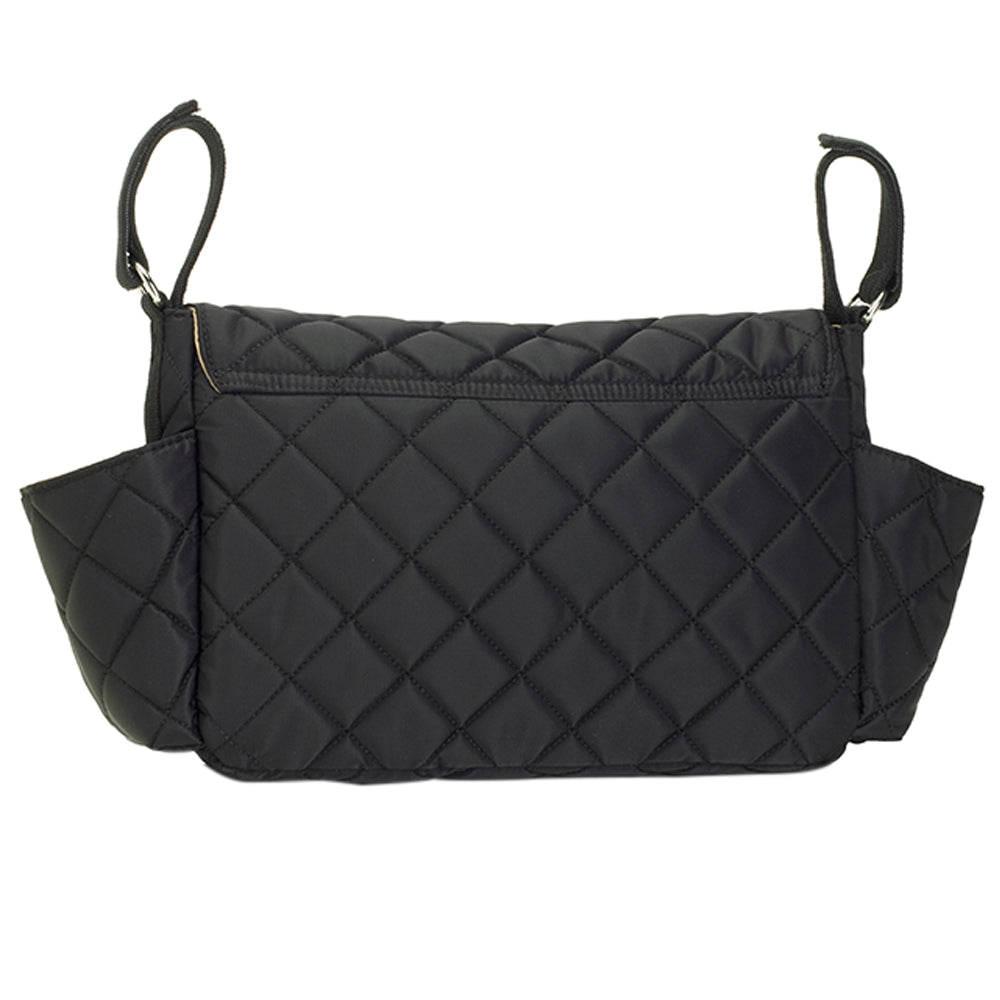 Storksak Quilted Stroller Organizer (Black)