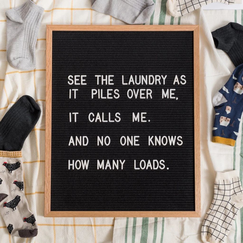 The Writer Oak Letter Board