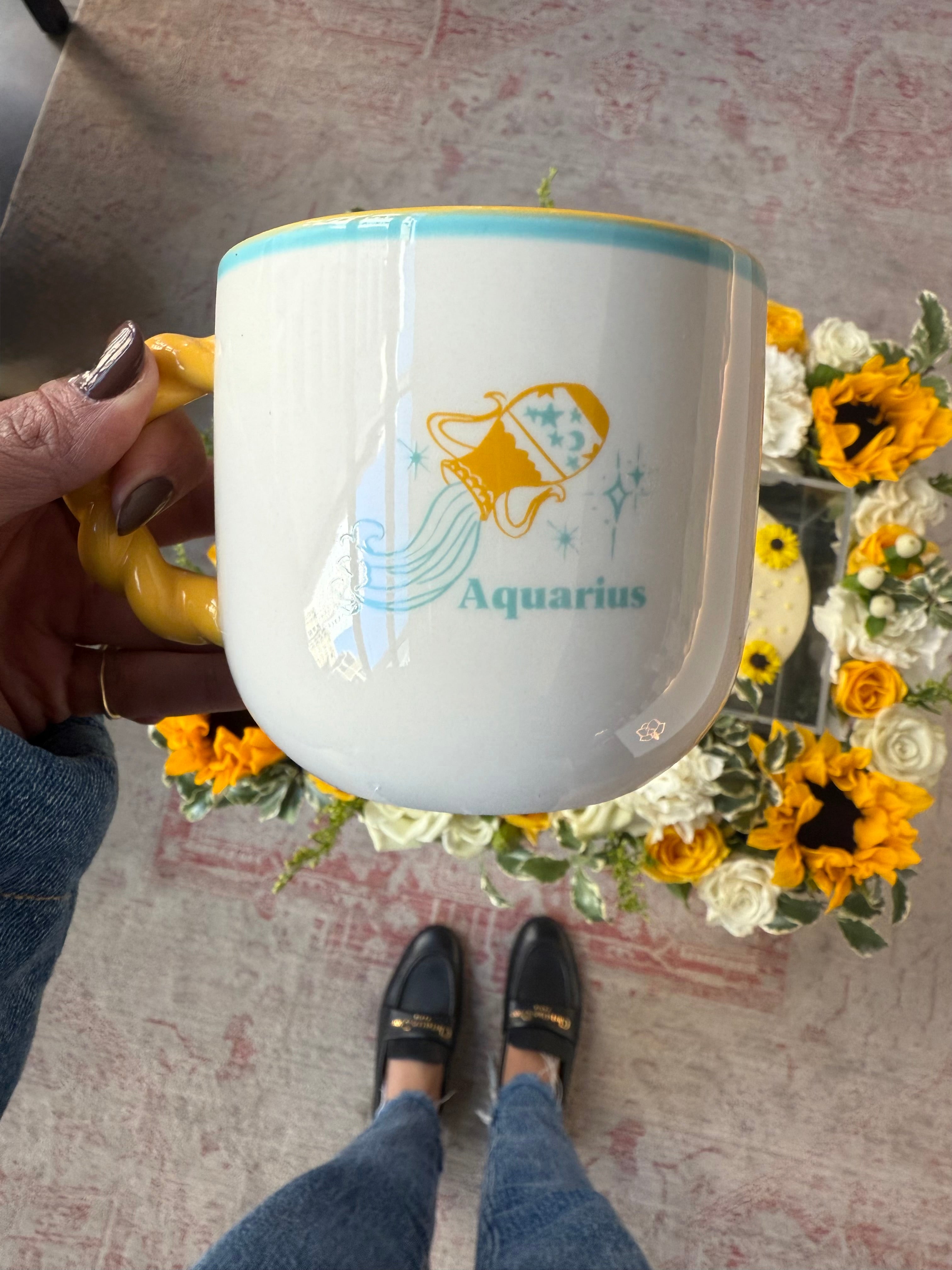 Aquarius Love Birthday Tray