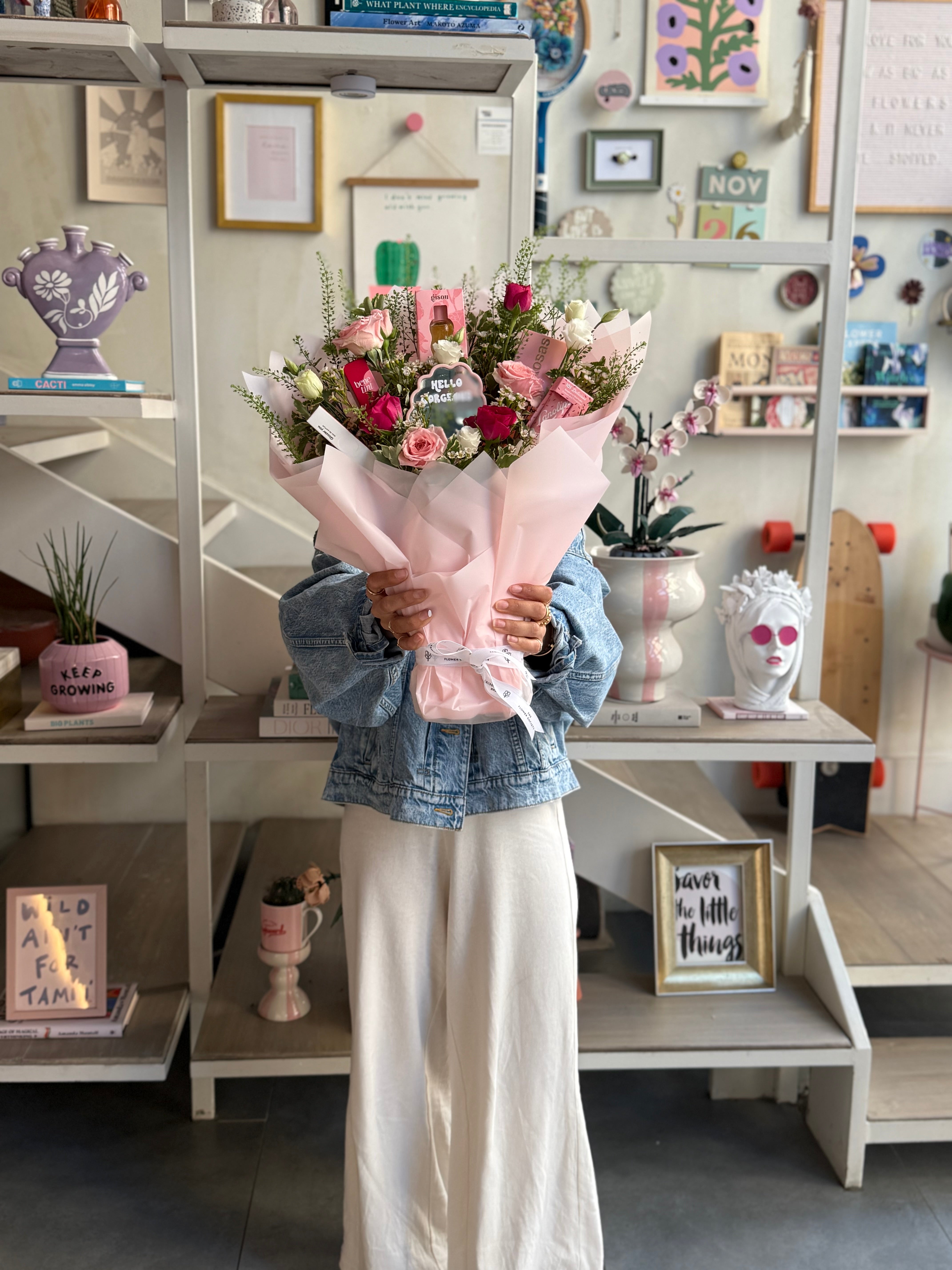 Glam Girly Hand Bouquet