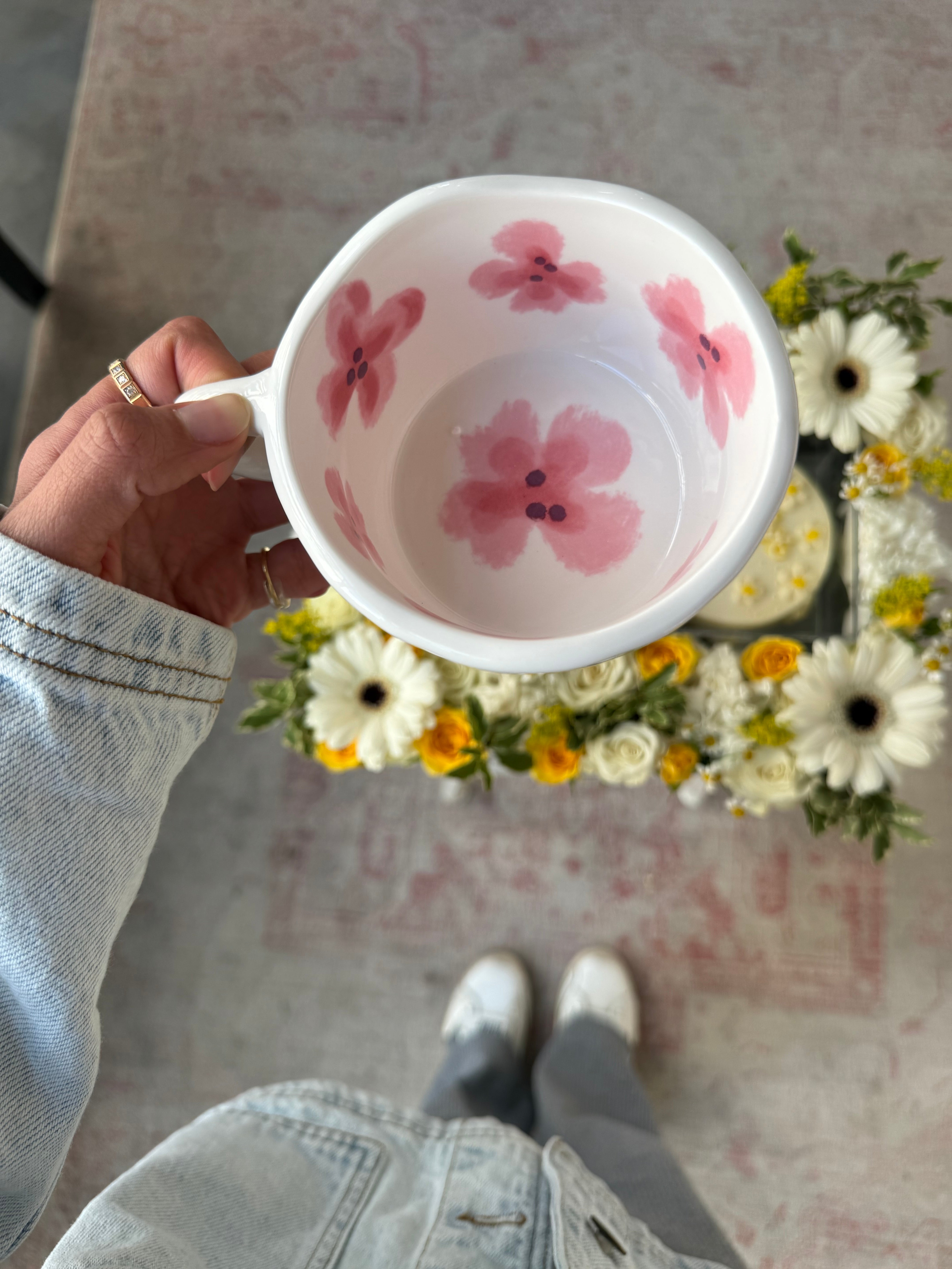 Daisy Crush Mug Birthday Tray