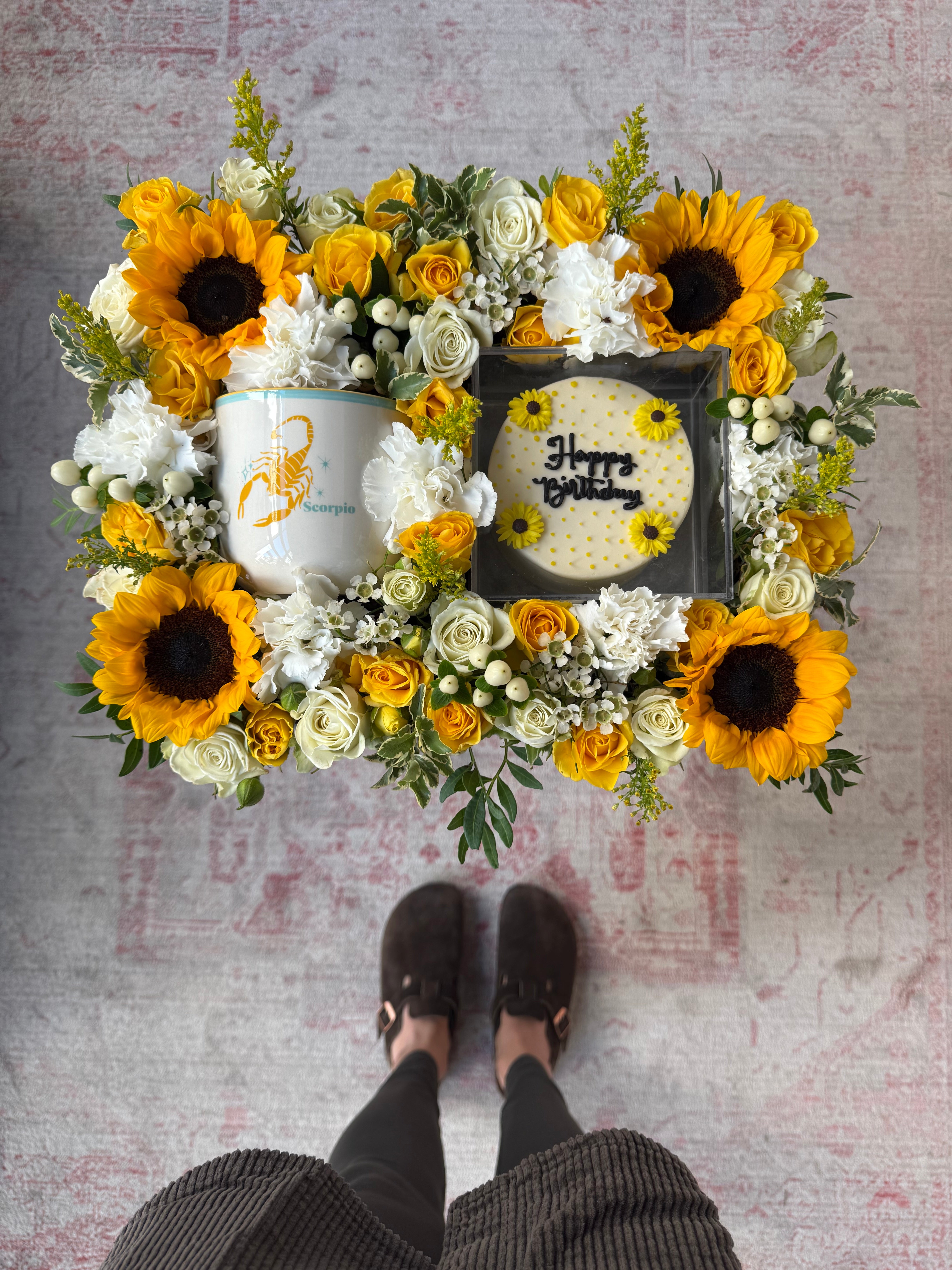 Scorpio Love Birthday Tray