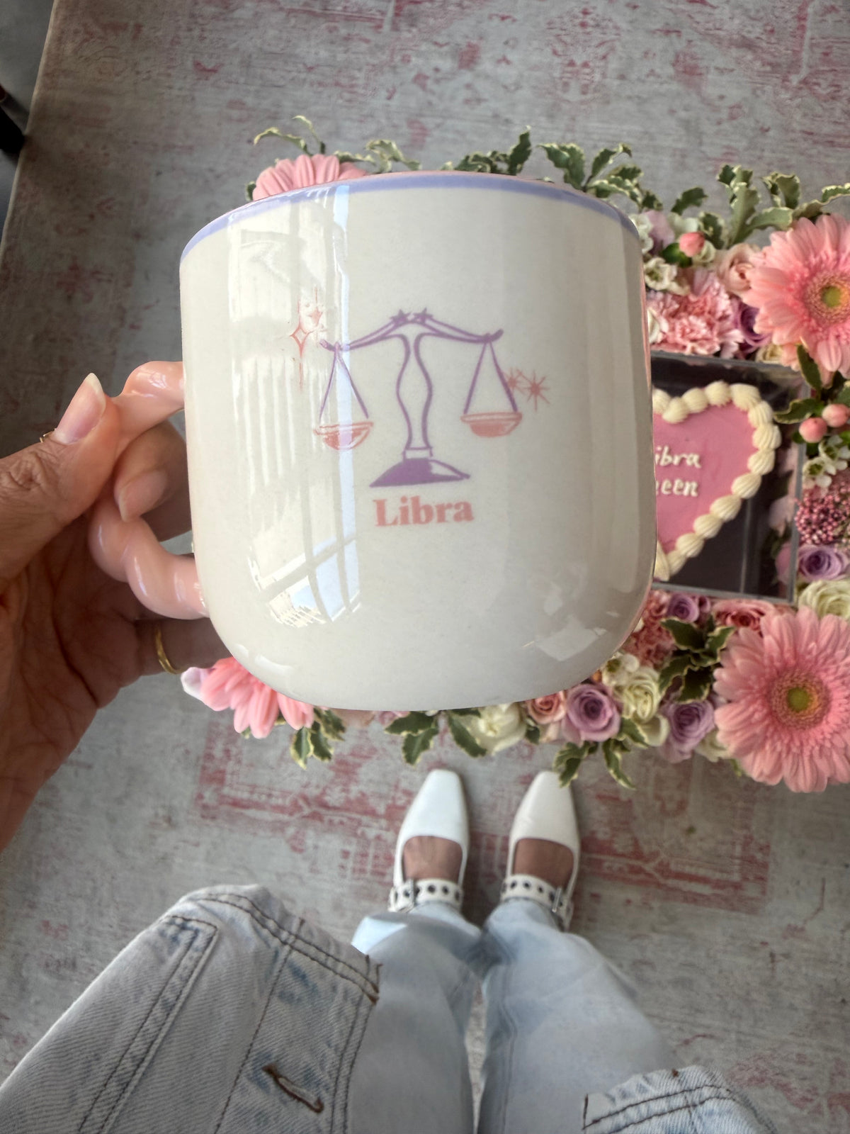 Libra Love Birthday Tray