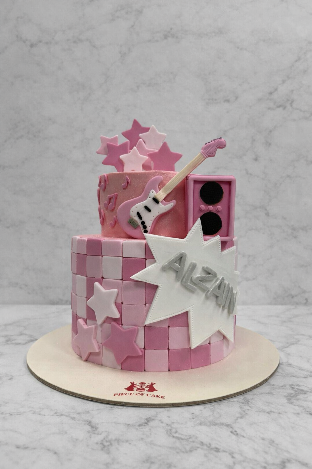 Rockstar Two Tier 6 inch Cake