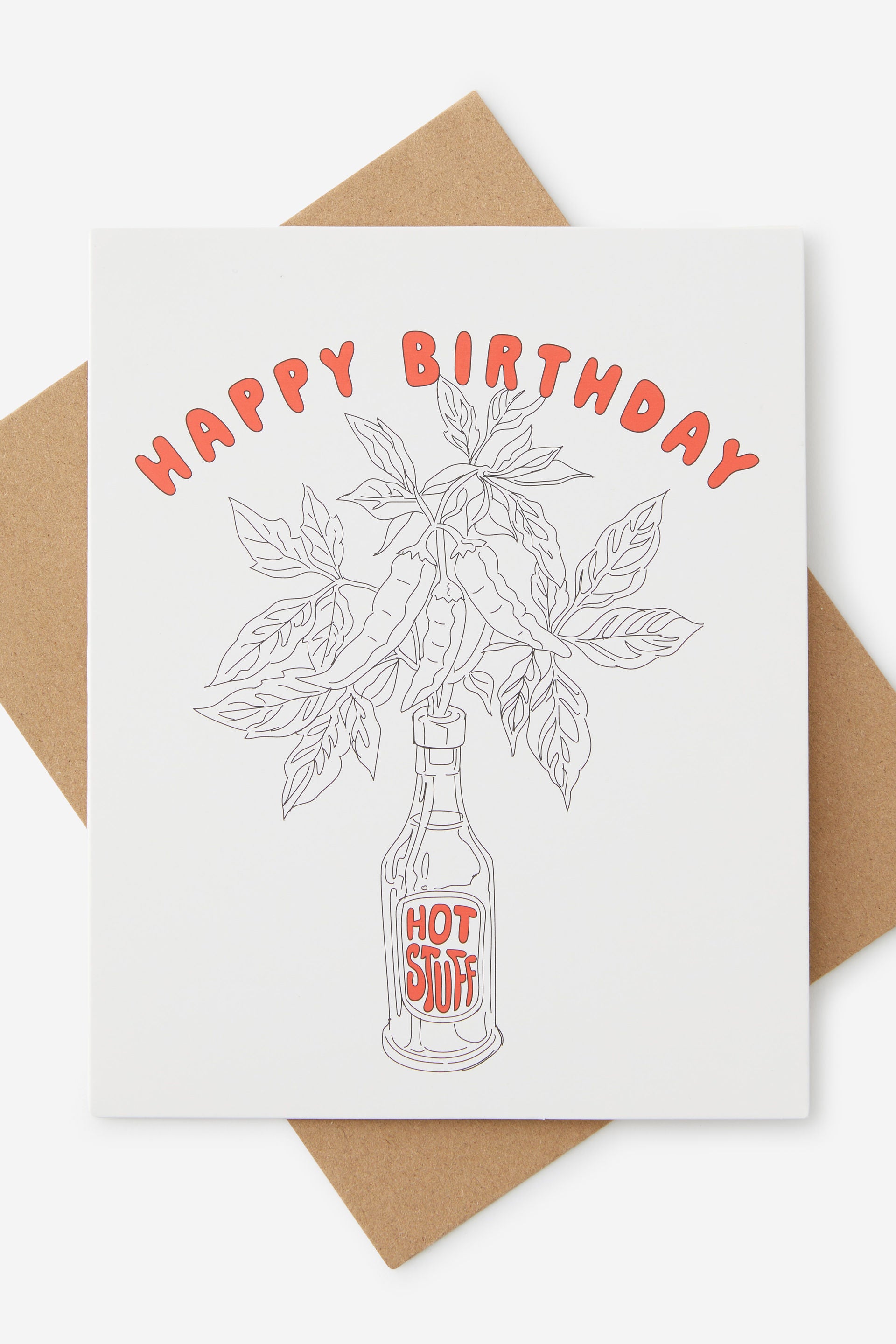 Hot Stuff Birthday Card