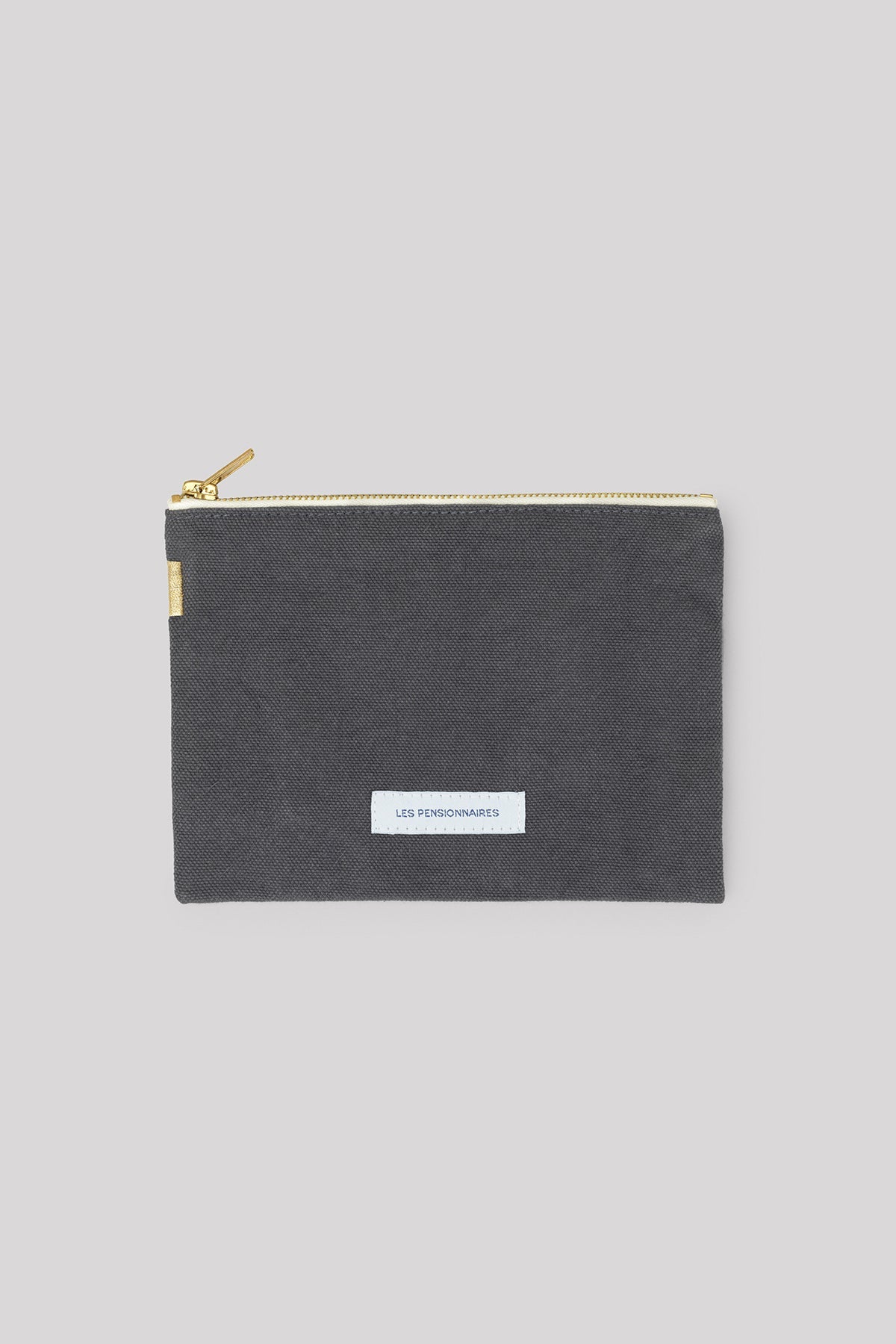 Small Canvas Pouch (Slate Grey)