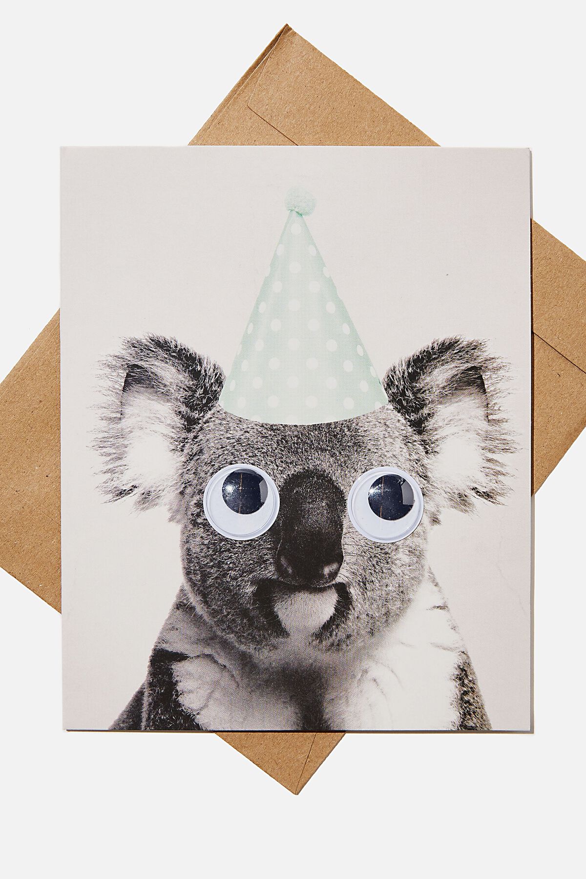 Koala Party Birthday Card
