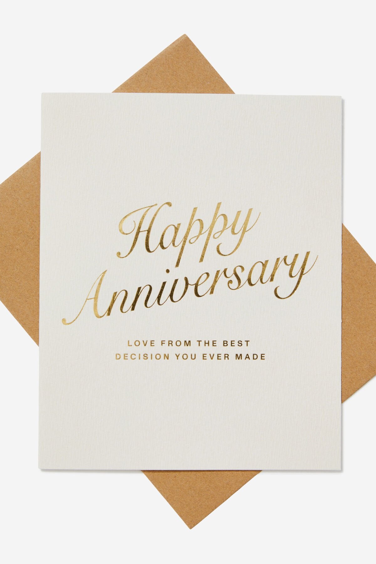 Best Decision Anniversary Card