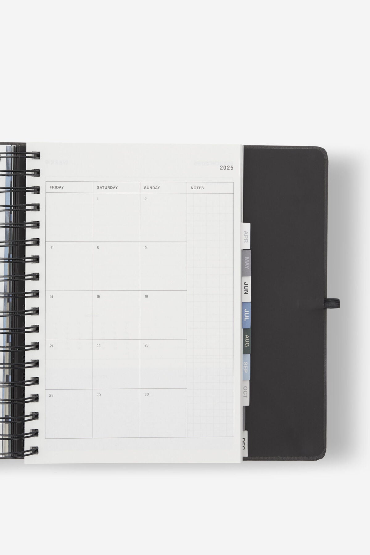 2025 Stay Focused Daily Planner (Black)