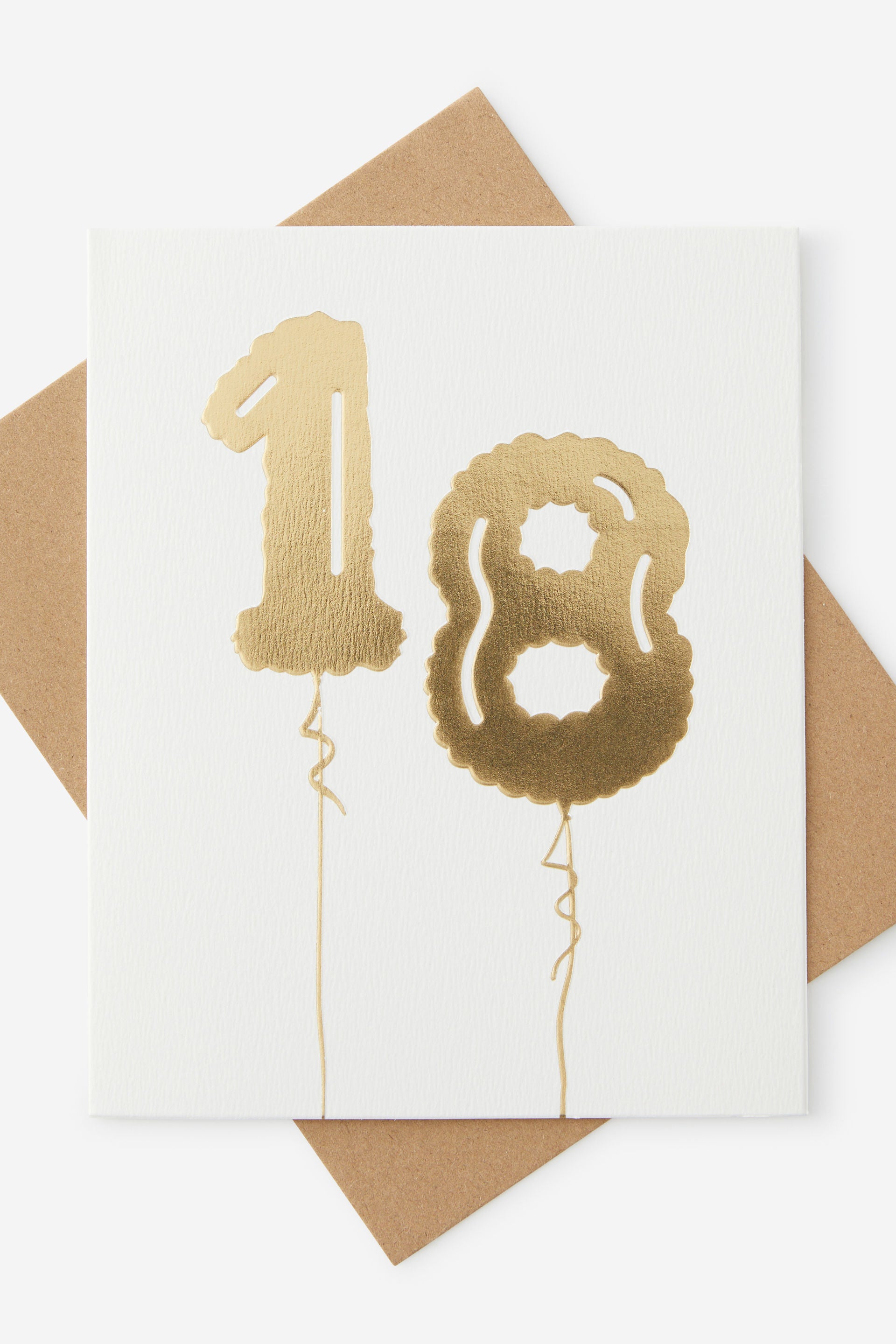 18 Golden Birthday Card