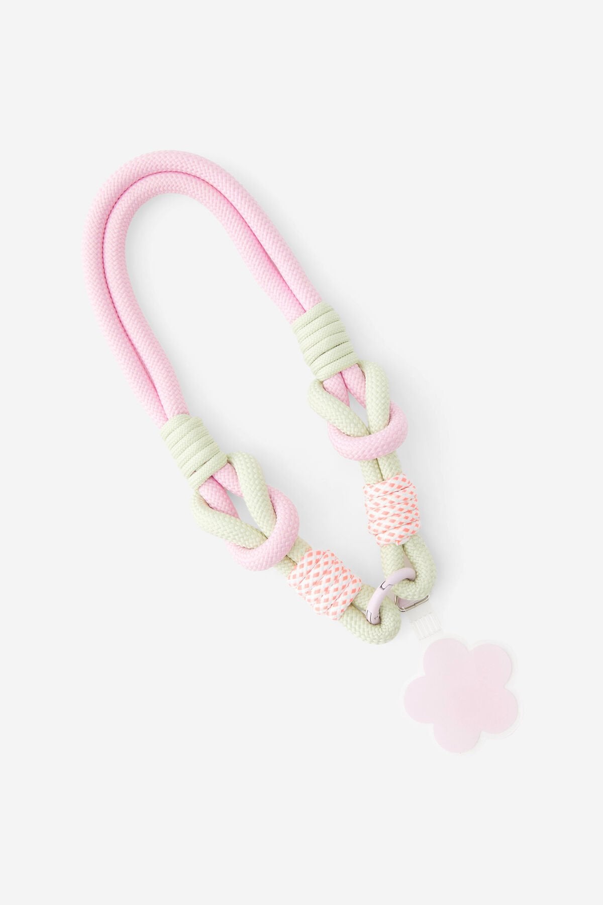 Lanyard Carry Strap (Pink Flower)