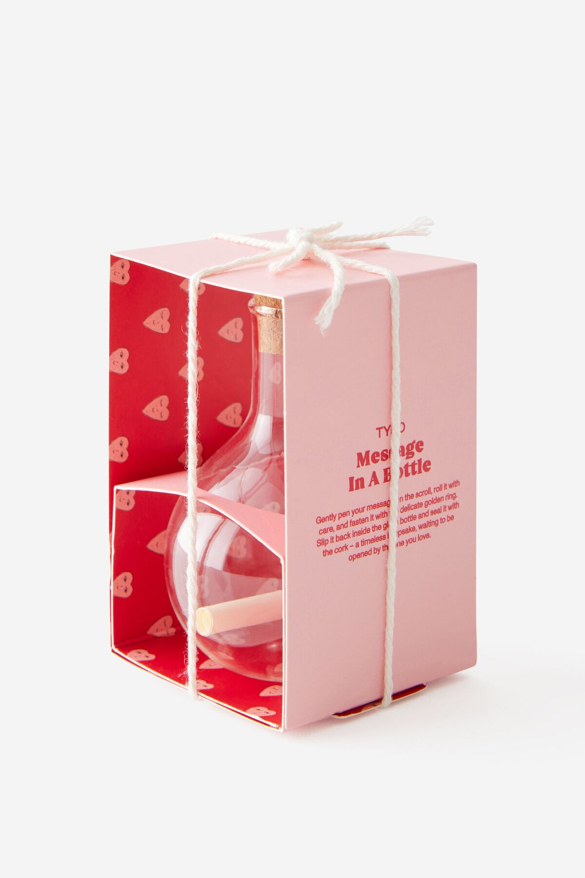 Love Letter Tray (with Message in a Bottle)