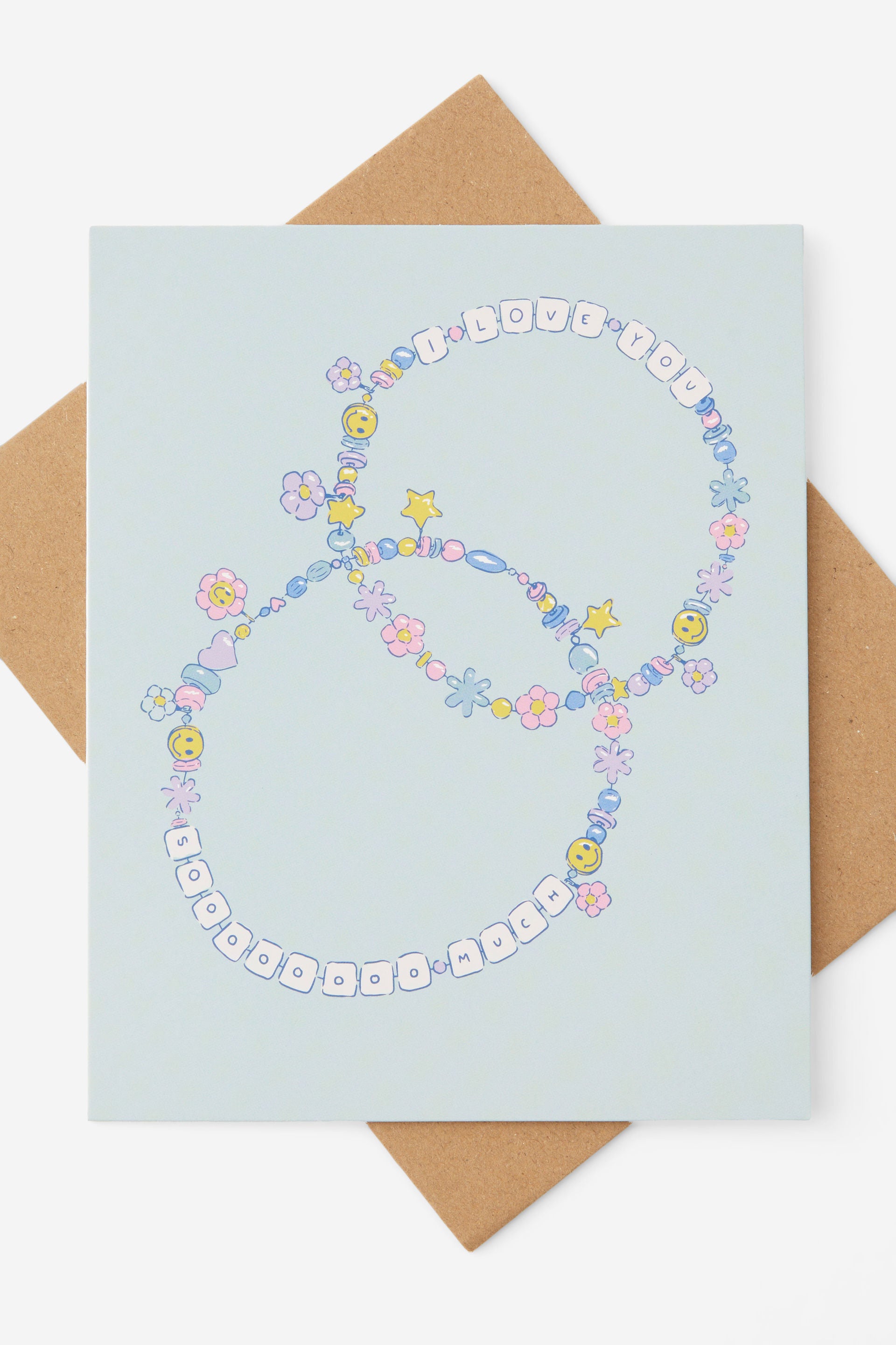 Friendship Bracelet Birthday Card