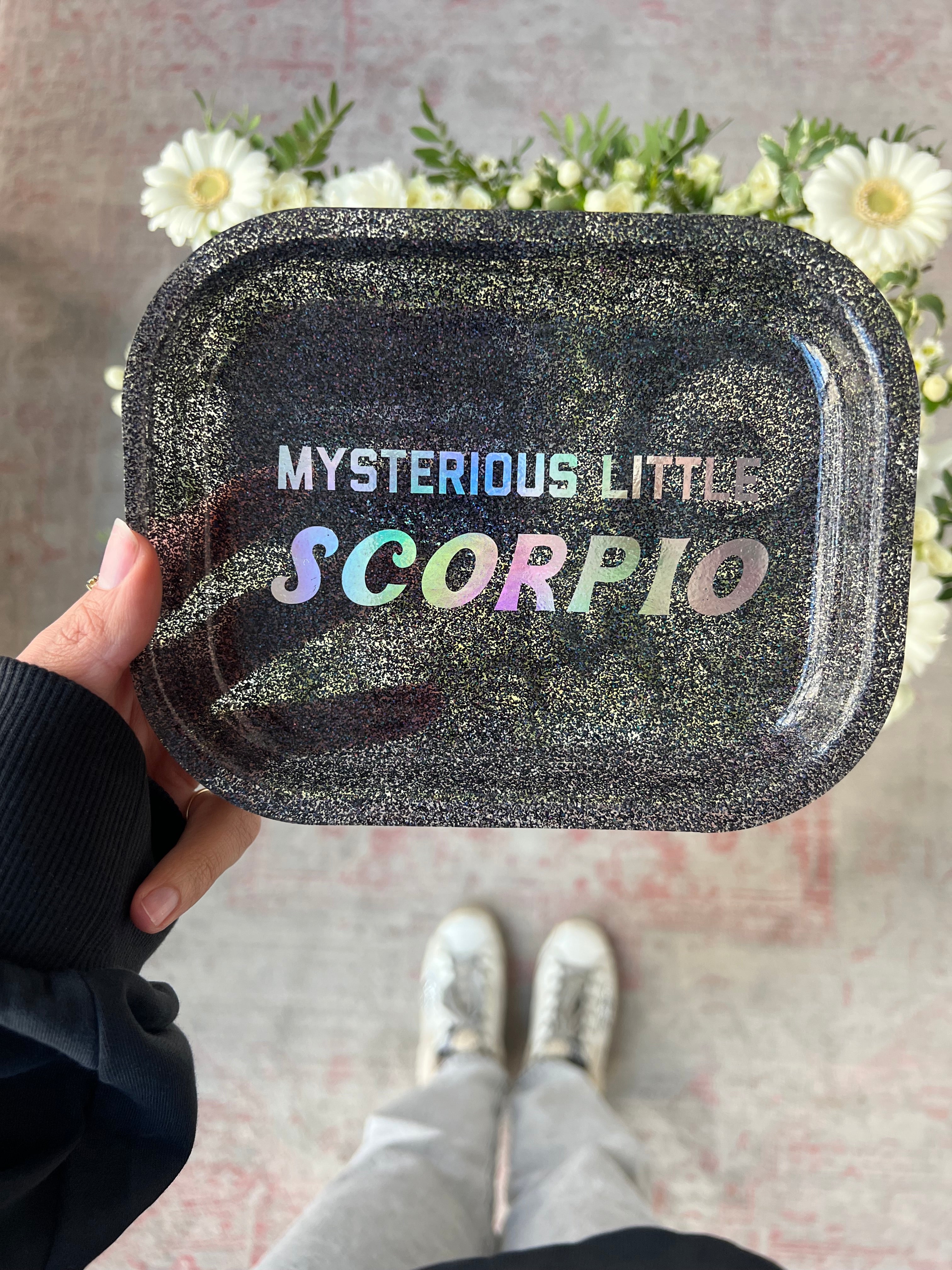 Mysterious Little Scorpio Birthday Tray