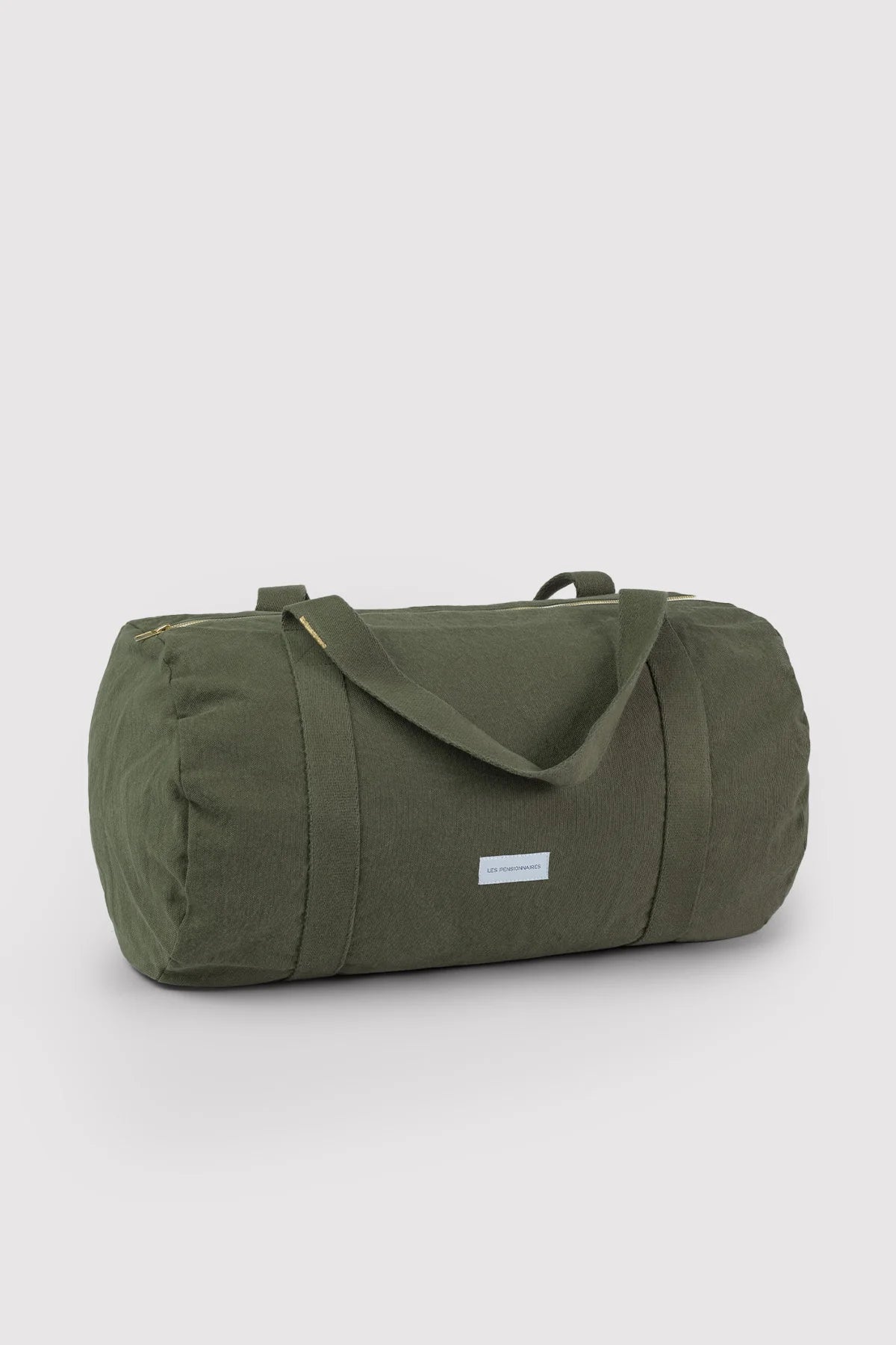 Organic Cotton Duffel Bag (Caper Green)