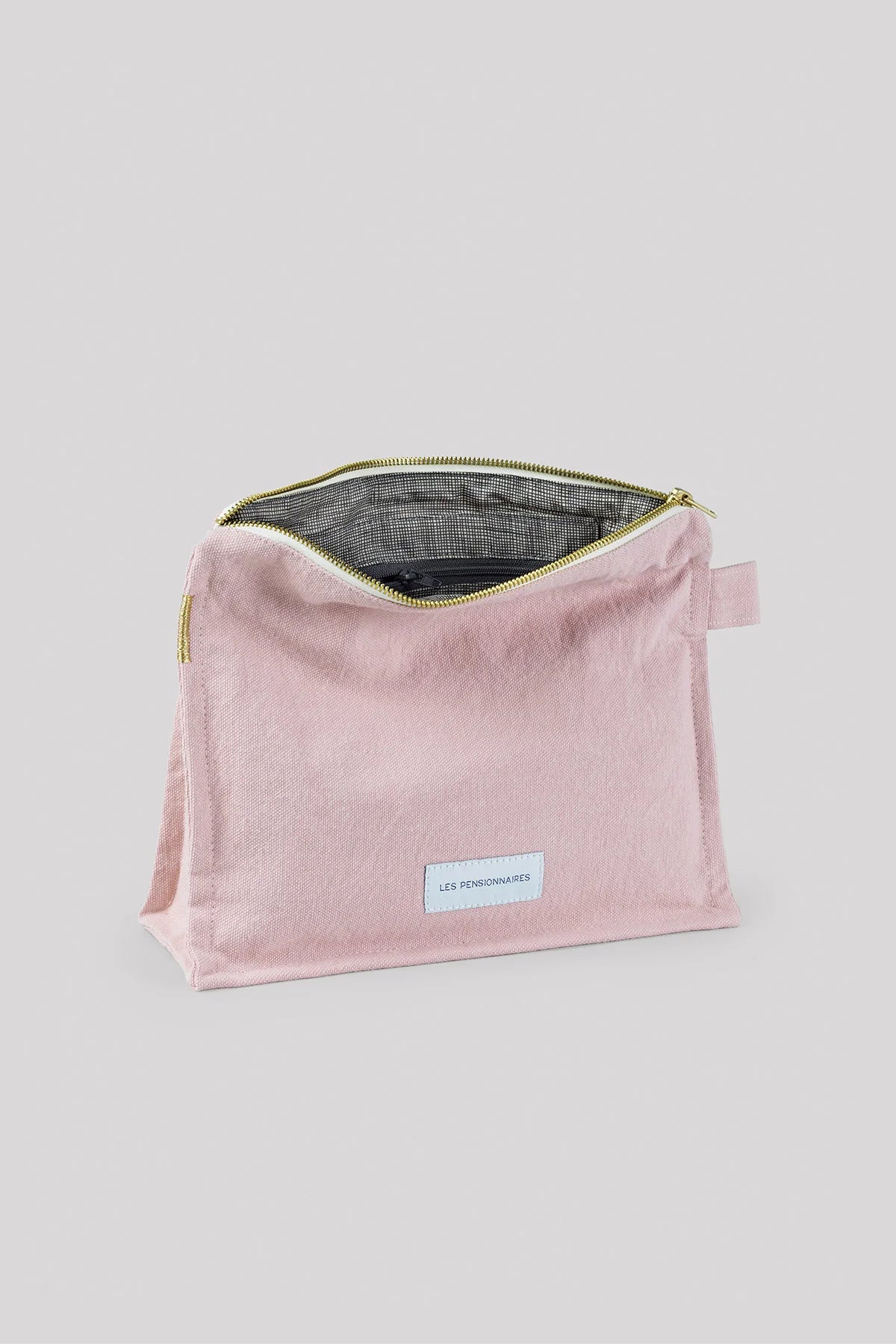 Canvas Toiletry Bag (Delicate Pink)