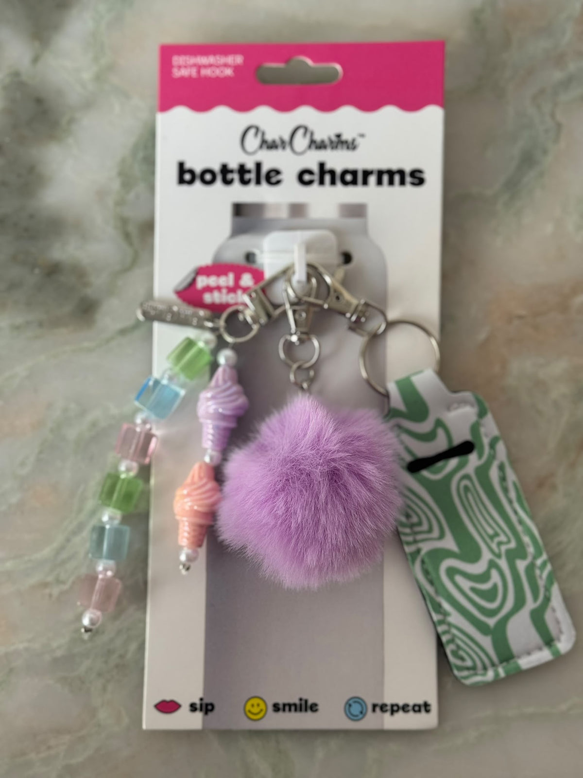 Bottle Charm (Ice Cream Swirl)