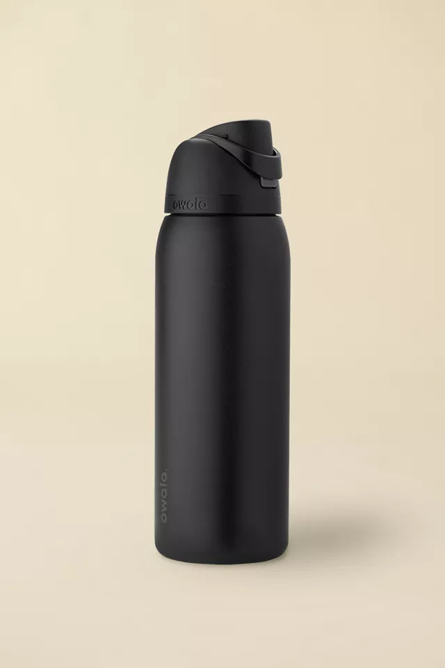Owala Free Sip 40oz Water Bottle (Very Very Dark)