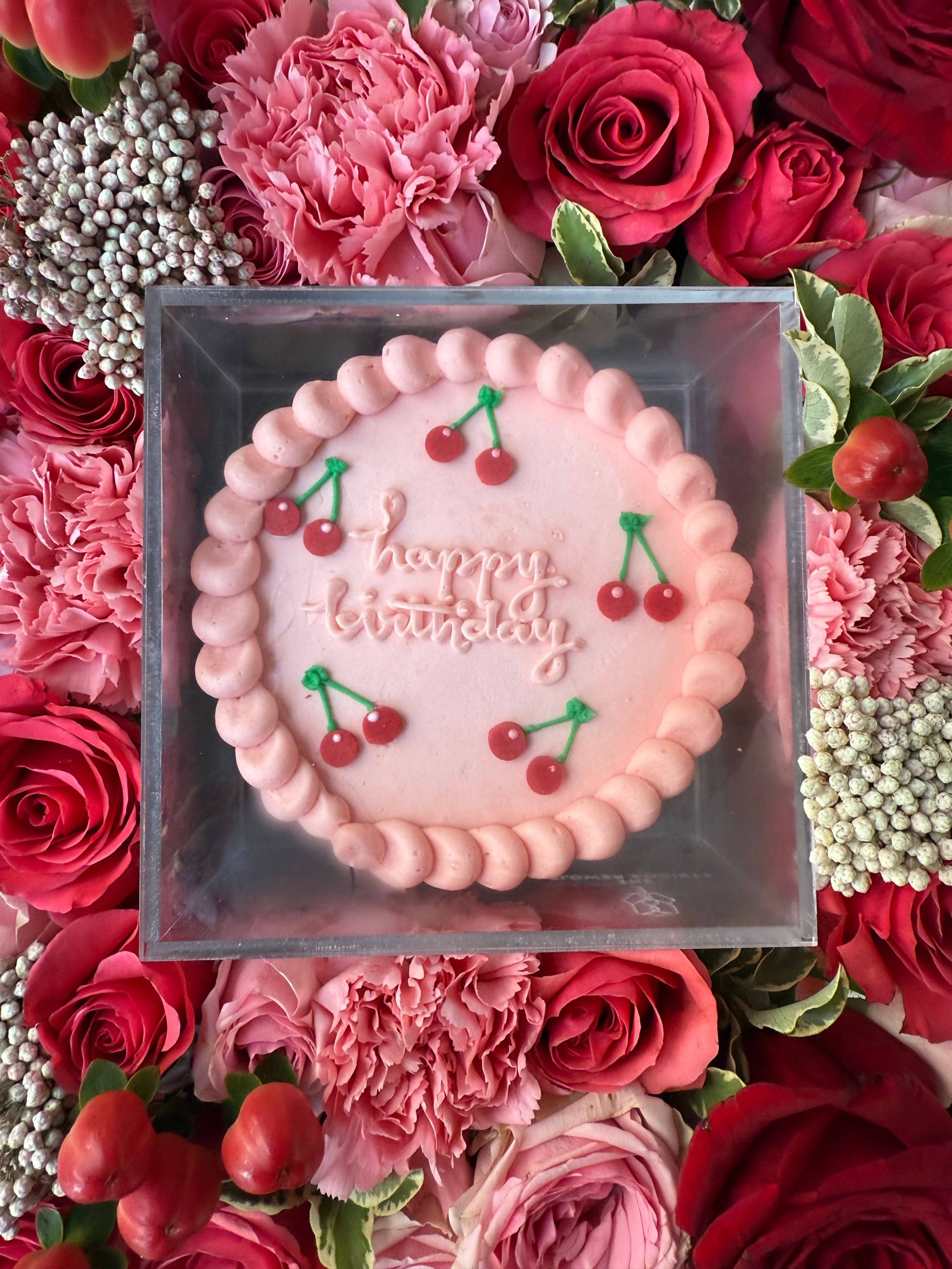 Sweet Like Cherries Birthday Tray