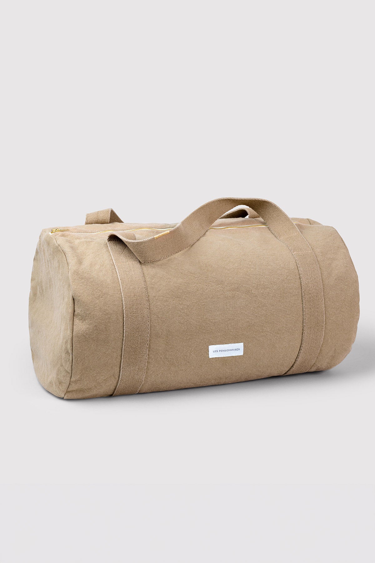 Organic Cotton Duffel Bag (Sand Beige)