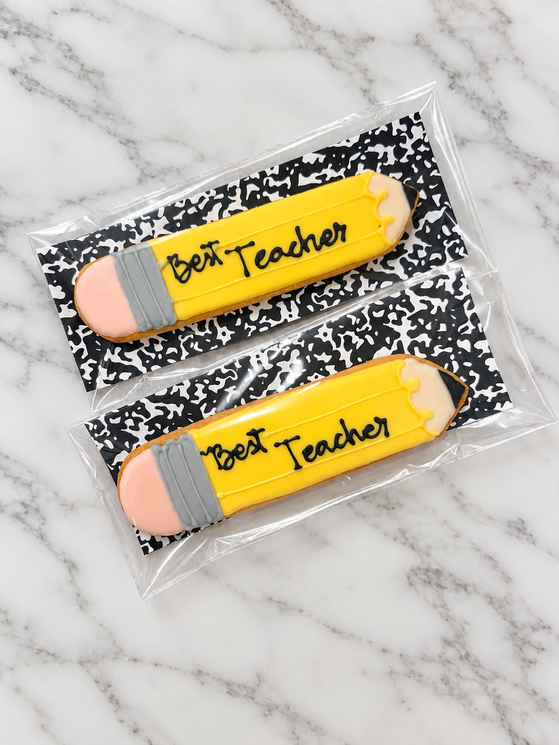 Teacher’s Day Pencil Sugar Cookies