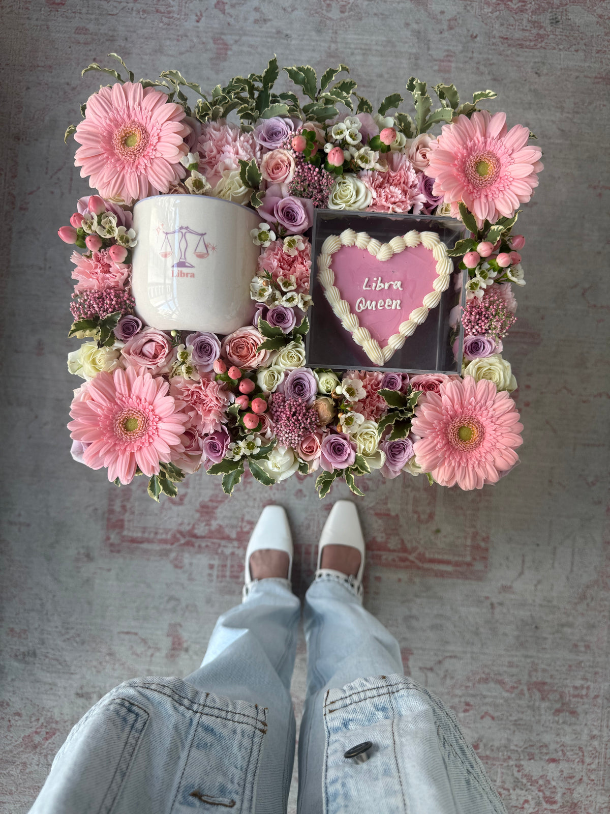 Libra Love Birthday Tray