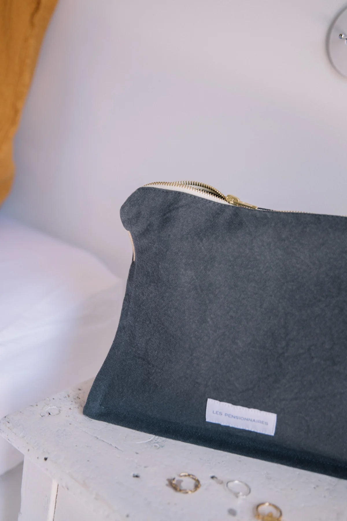 Canvas Toiletry Bag (Slate Grey)