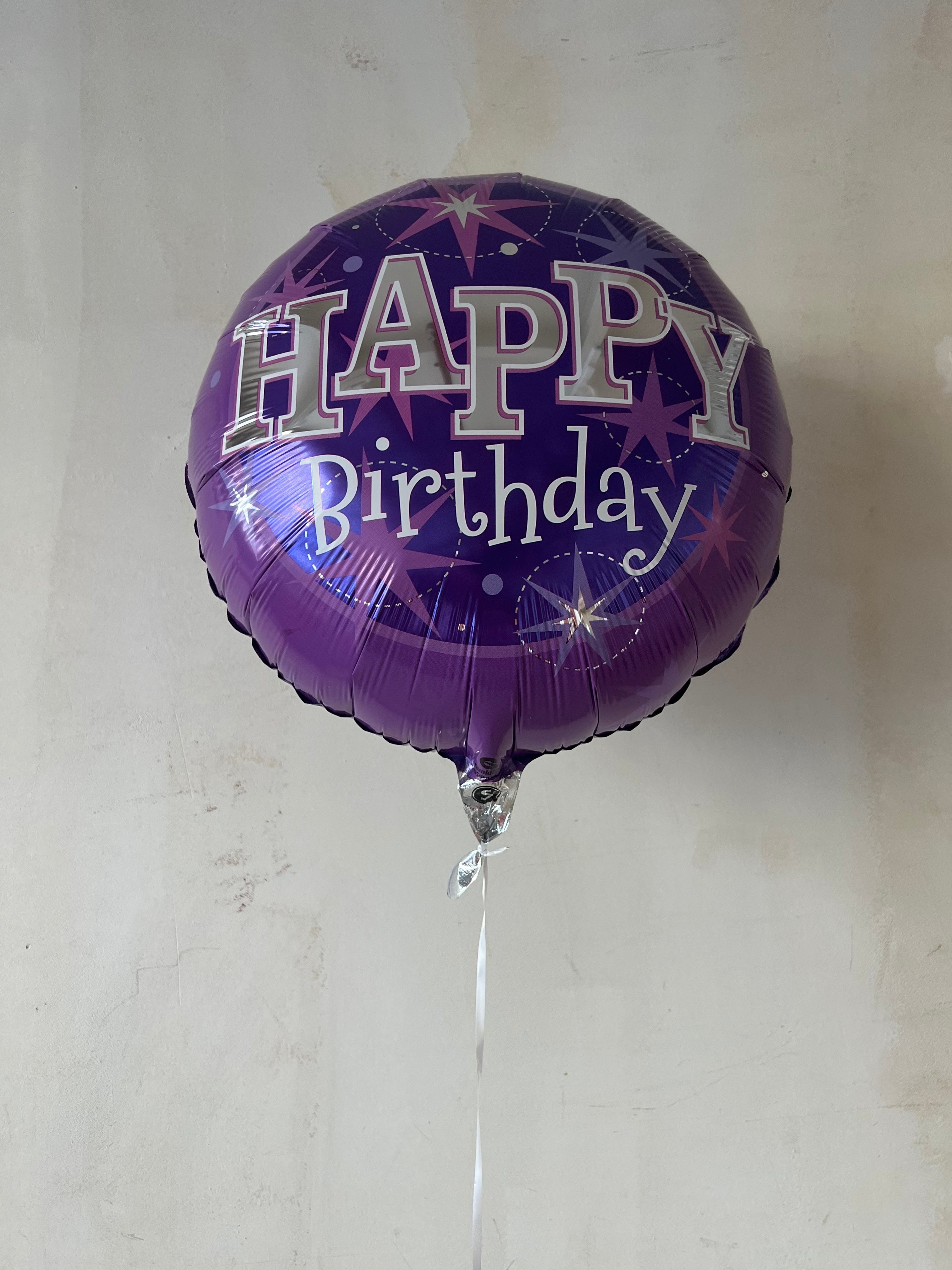 Purple Cupcake Hatbox