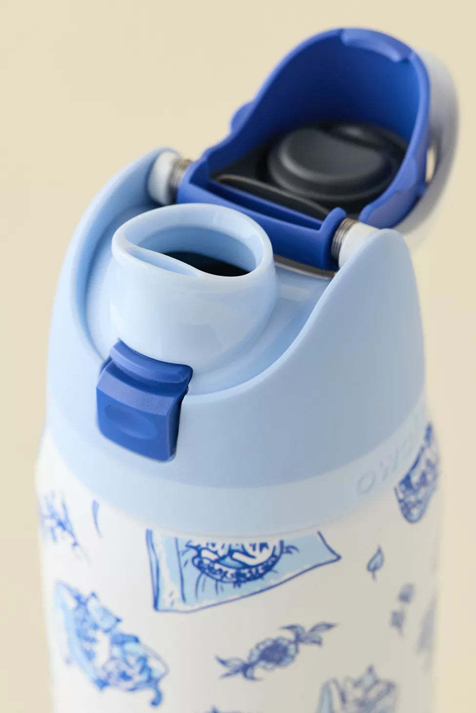Owala Free Sip 32oz Water Bottle (Delft Cat)
