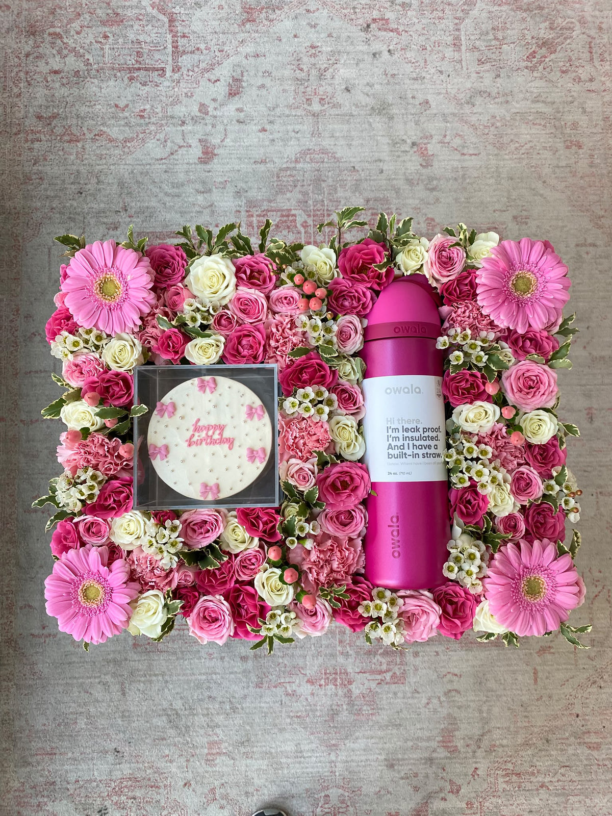 Dreamy Birthday Tray (w/ Owala Bottle)