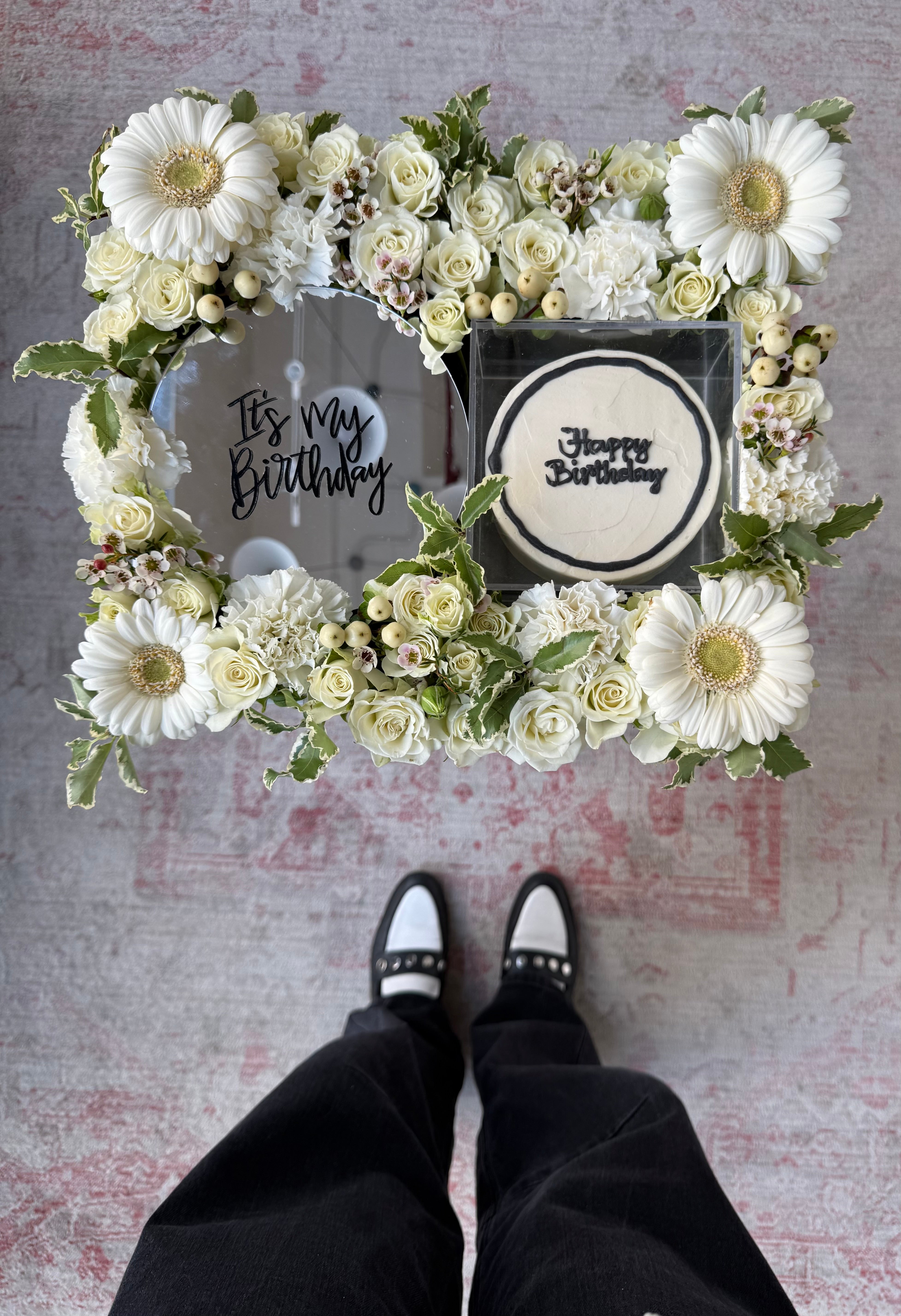It’s My Birthday Tray w/ Mirror Black