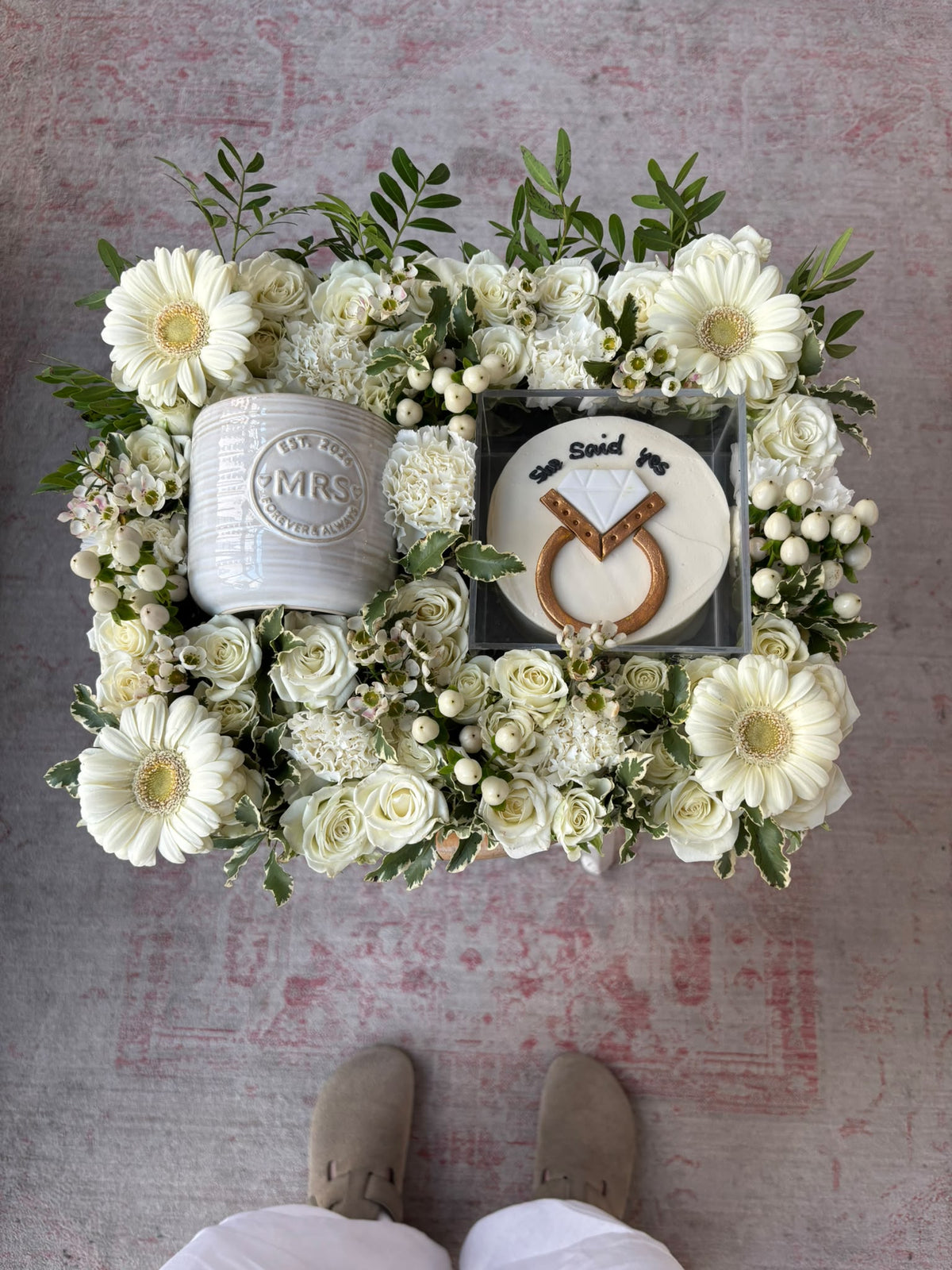 Golden Bride Tray