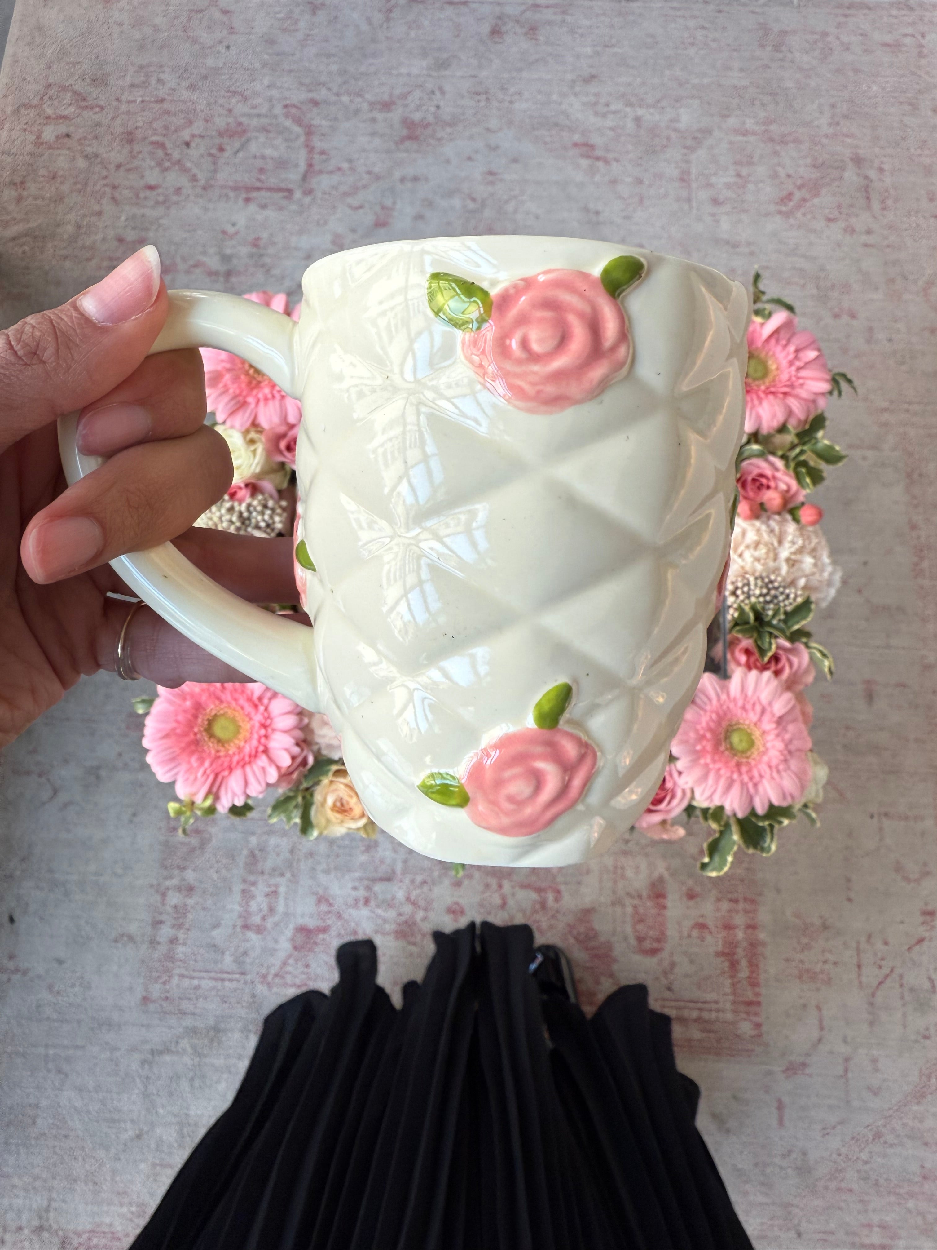 Roses & Pearls Birthday Tray
