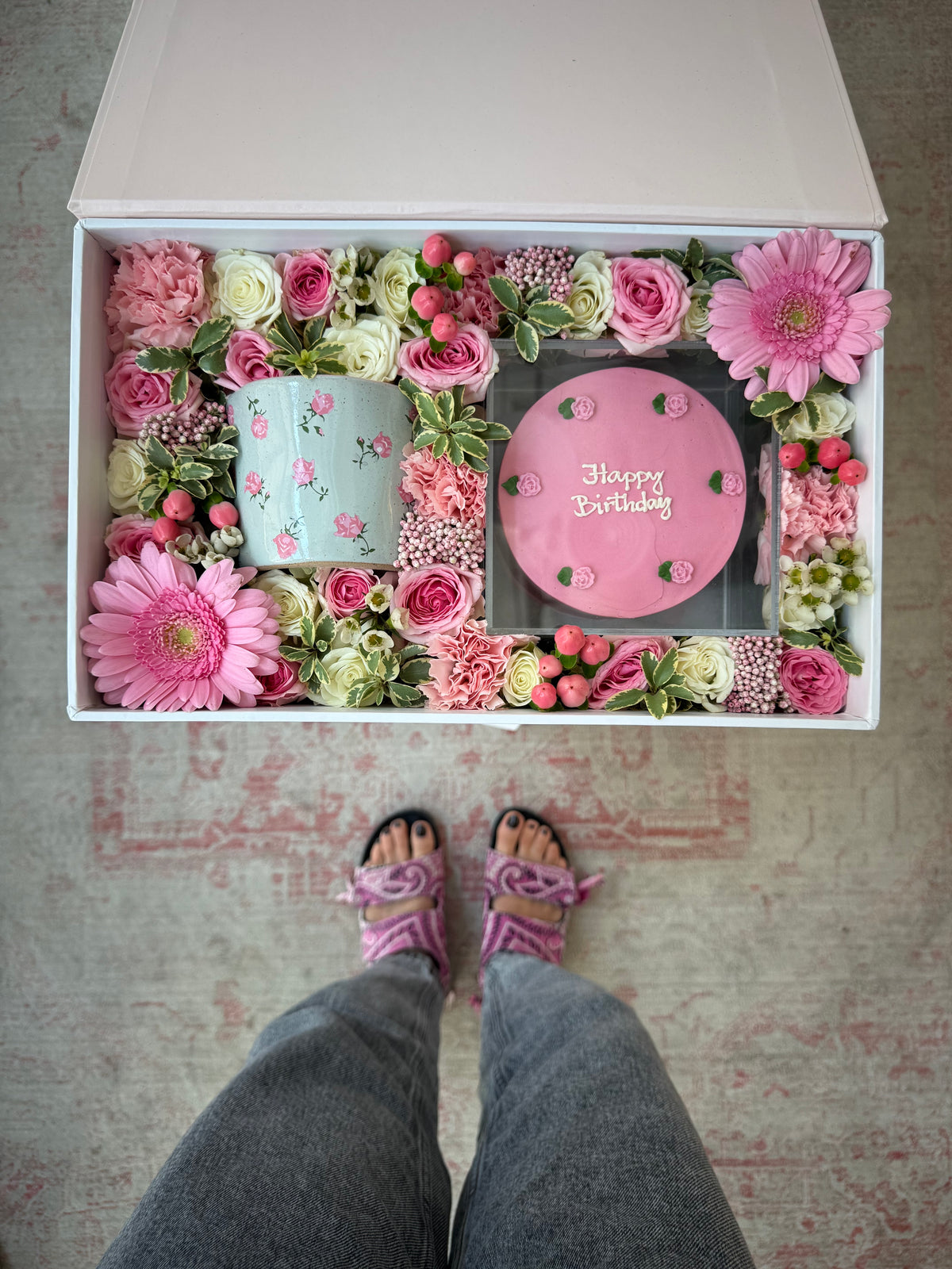Blushing Bloom Parcel