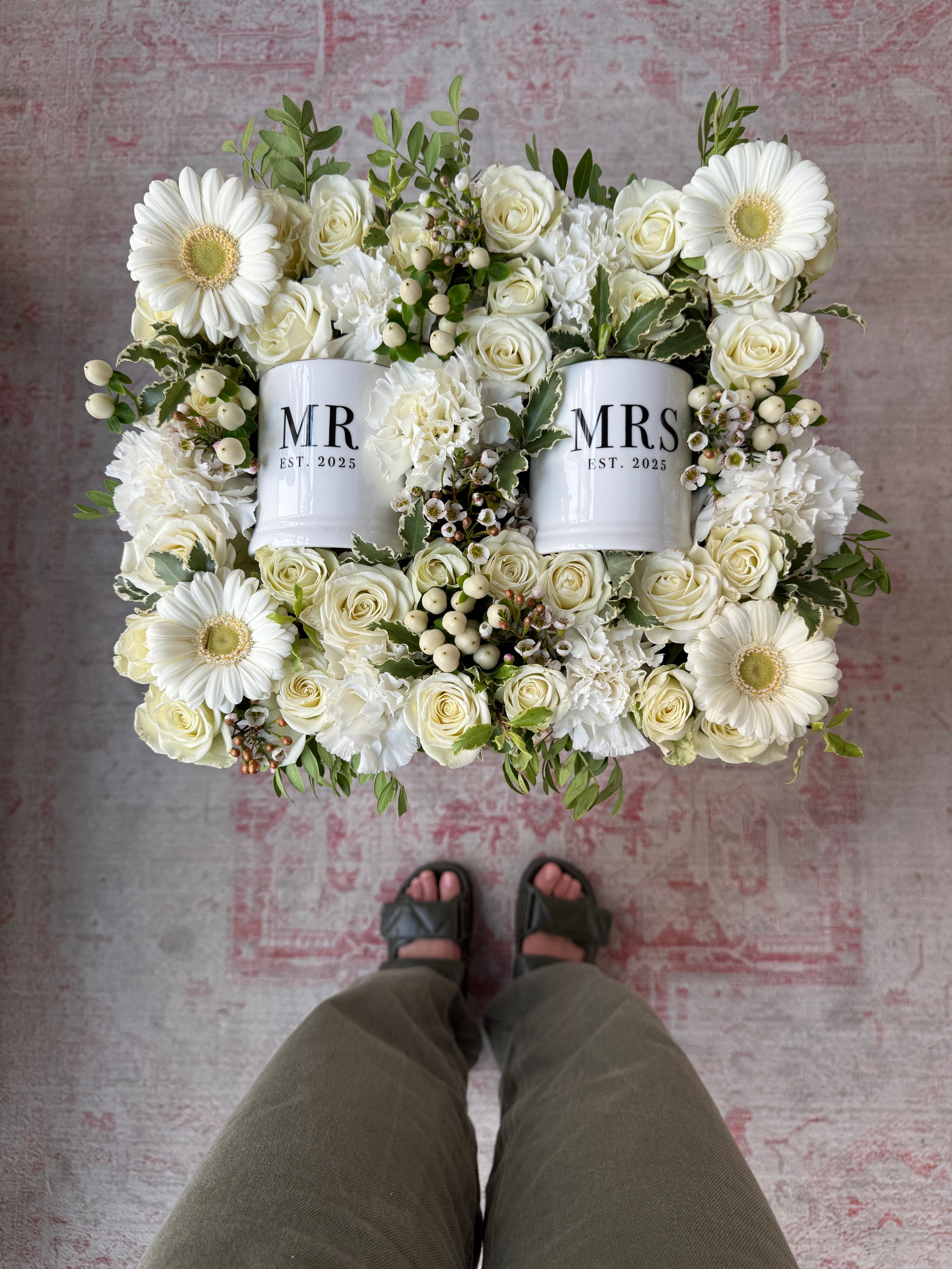 Newly Weds Mug Tray