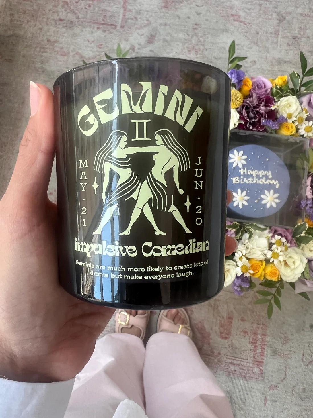 Gemini Candle Parcel