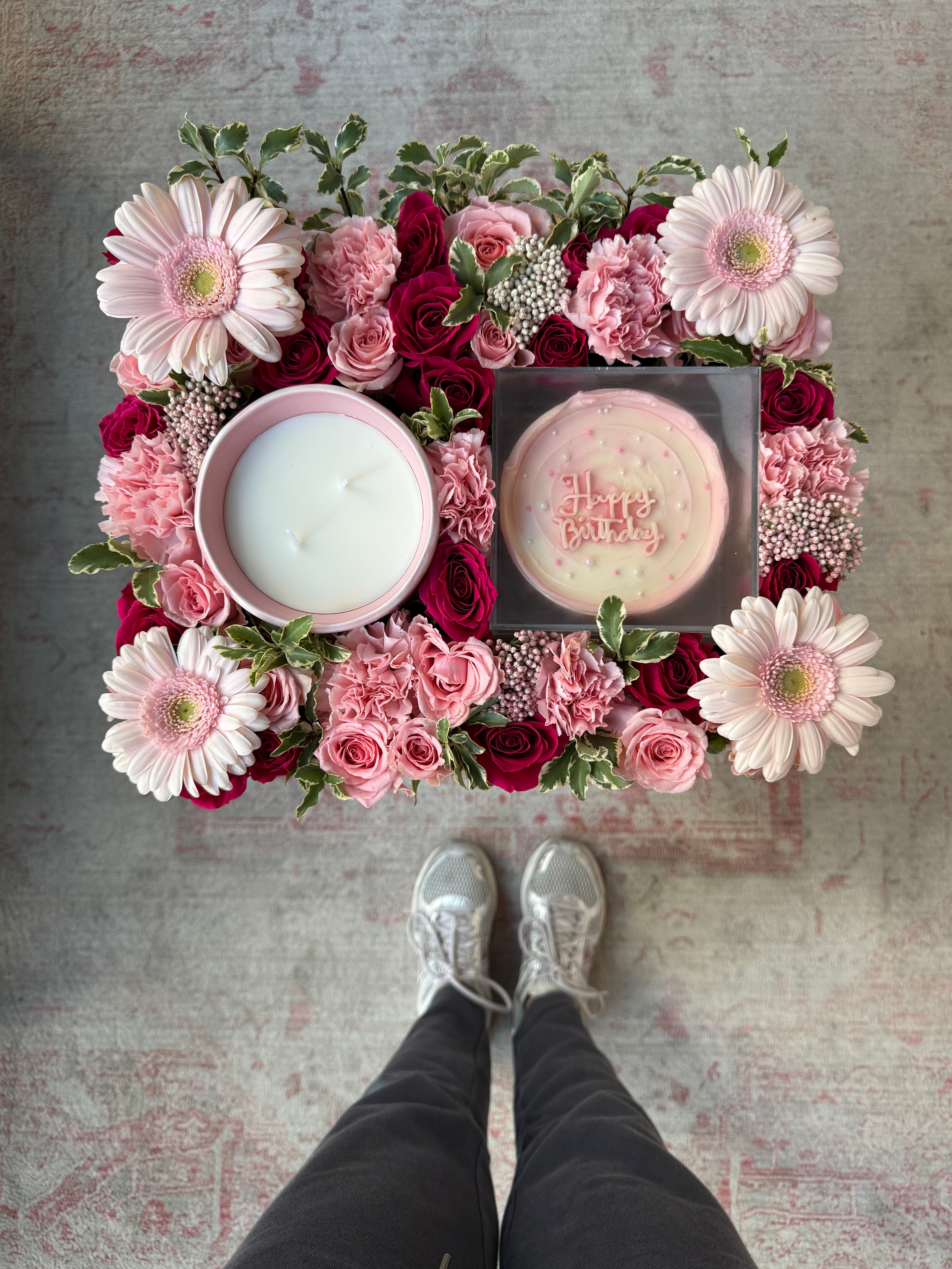 Sugar High Candle Birthday Tray