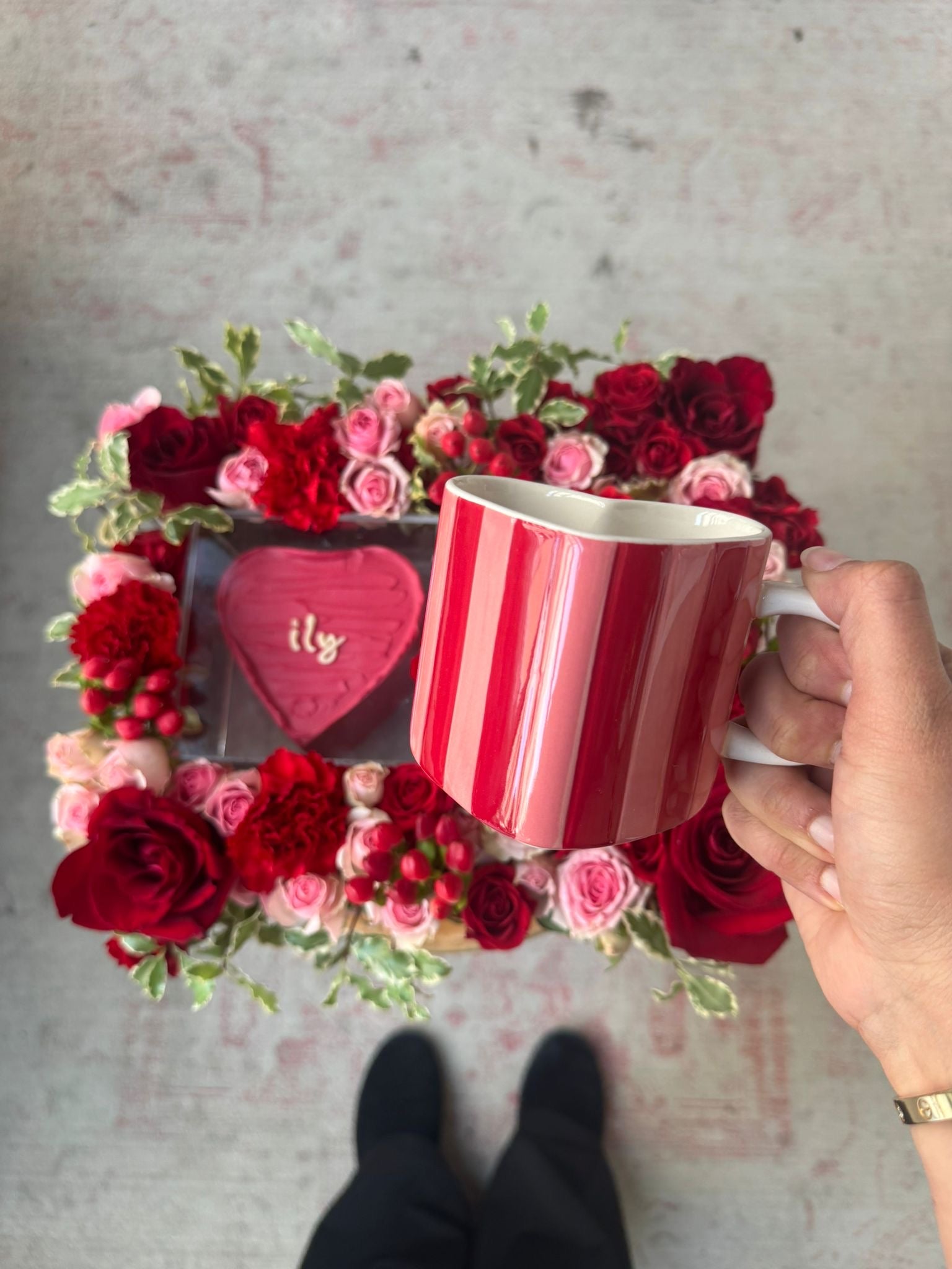 Love Tray w/ Mug
